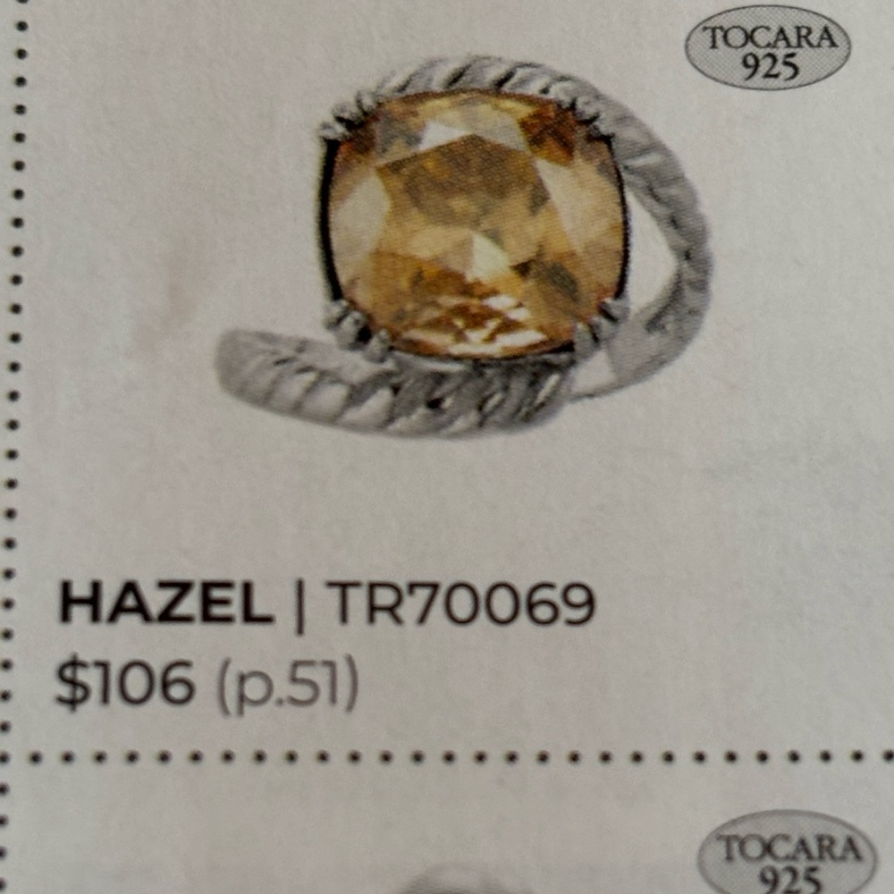 Tocara Hazel Sterling Silver & Gold-Tone Swarovski crystal